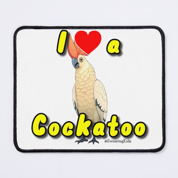 Item preview, I love a cockatoo designed and sold by SwearingKids.