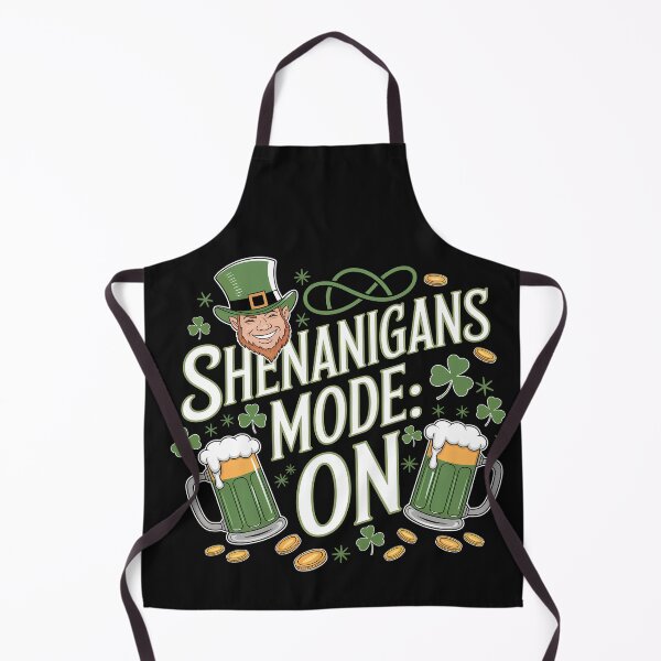 Item preview, Shenanigans Mode: ON – Ultimate St. Patrick’s Day Celebration designed and sold by Pattern-Parade.