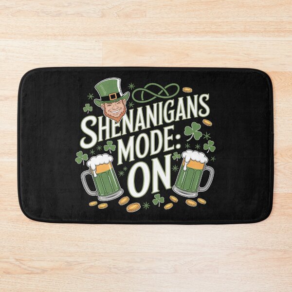 Item preview, Shenanigans Mode: ON – Ultimate St. Patrick’s Day Celebration designed and sold by Pattern-Parade.