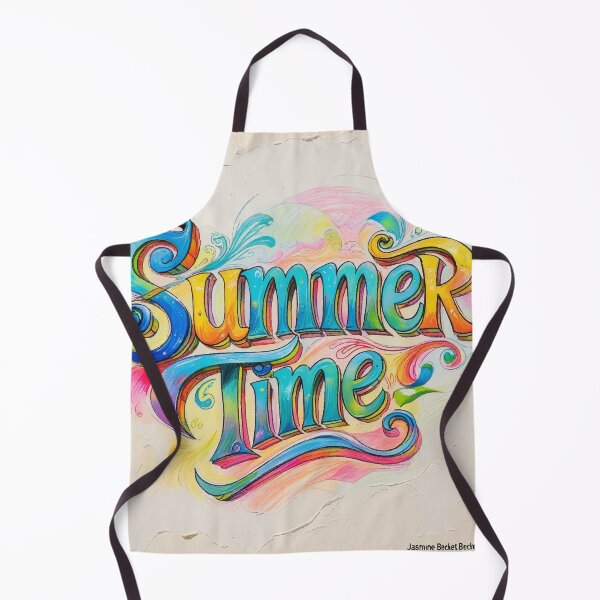 Item preview, Summertime Splash – Colorful Hand-Lettering designed and sold by Moss and Moon Studio.