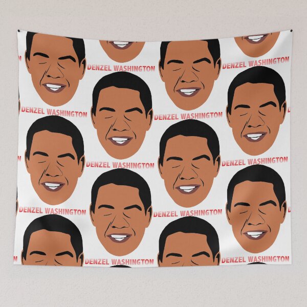 Item preview, Denzel Washington illustration designed and sold by ZooStateofMind.