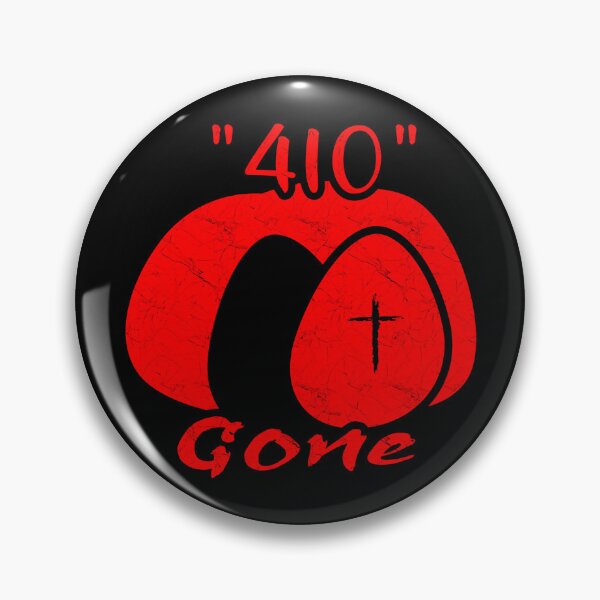 Item preview, HTTP 410 Gone -  Empty Tomb of Jesus Crucifixion Minimalist Good Friday & Easter RED Design  designed and sold by ZechJohnRB.