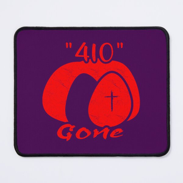 Item preview, HTTP 410 Gone - Empty Tomb of Jesus Crucifixion Minimalist Good Friday & Easter RED Design designed and sold by ZechJohnRB.