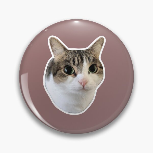 Item preview, MEME - Cute White Cat with Big Eyes (Collection6-2) designed and sold by MetichaiTH.