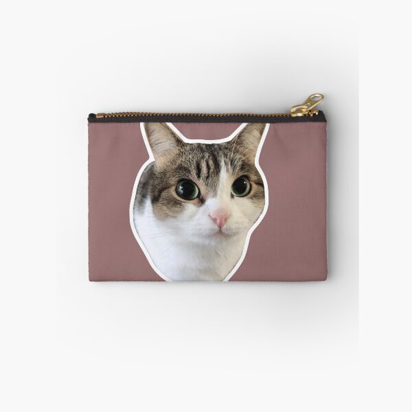 Item preview, MEME - Cute White Cat with Big Eyes (Collection6-2) designed and sold by MetichaiTH.