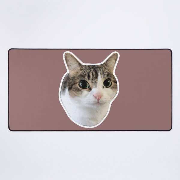 Item preview, MEME - Cute White Cat with Big Eyes (Collection6-2) designed and sold by MetichaiTH.