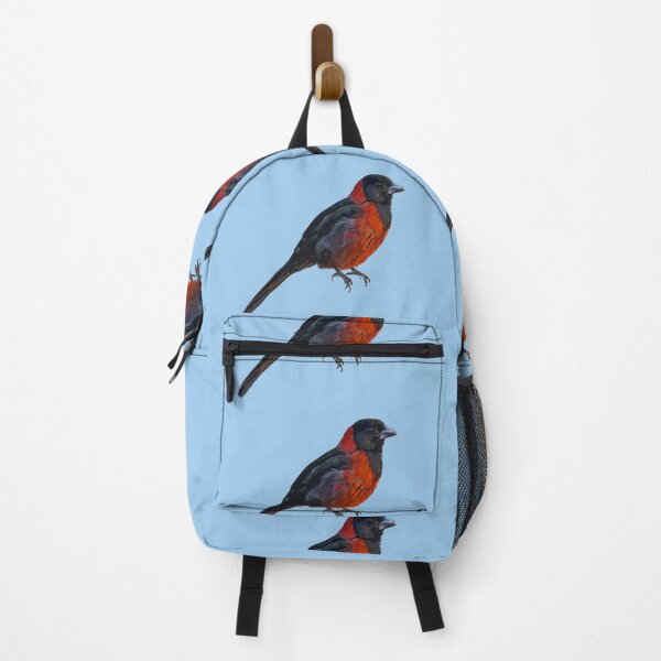 Item preview, Crimson-collared Grosbeak Male Color Design designed and sold by designsasstultd.