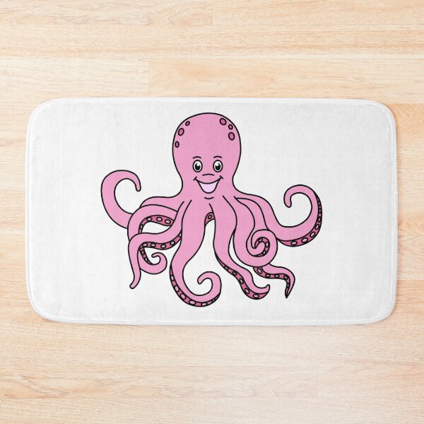 Item preview, Cute Happy Octopus sea and Ocean animal designed and sold by micarto.