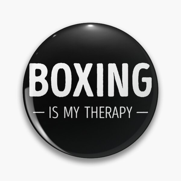 Item preview, Boxing Is My Therapy Funny Boxing Lover designed and sold by RareBunny.