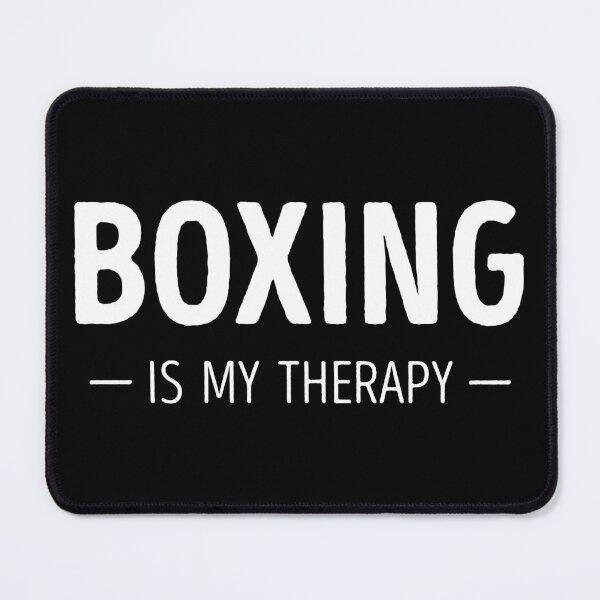 Item preview, Boxing Is My Therapy Funny Boxing Lover designed and sold by RareBunny.
