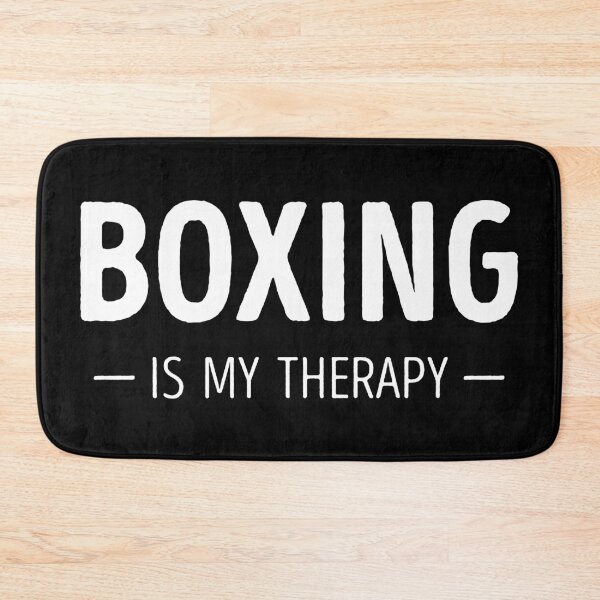 Item preview, Boxing Is My Therapy Funny Boxing Lover designed and sold by RareBunny.