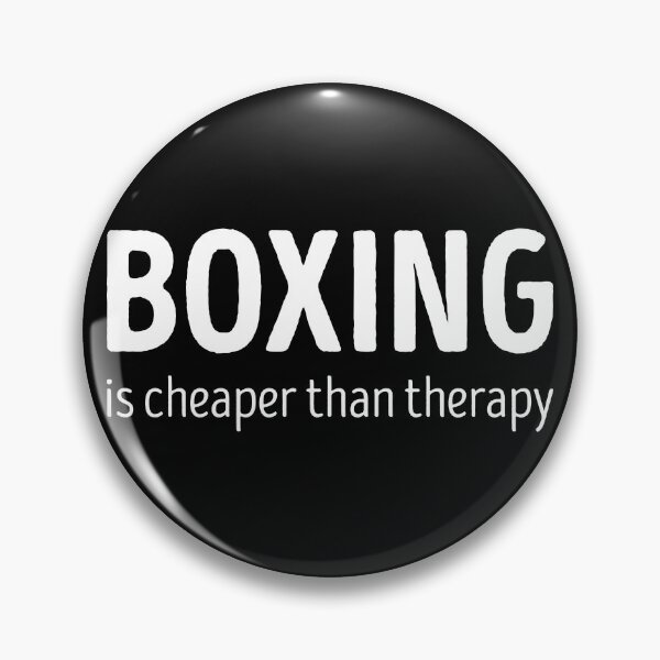 Item preview, Boxing Is Cheaper Than Therapy Funny Boxing Lover designed and sold by RareBunny.