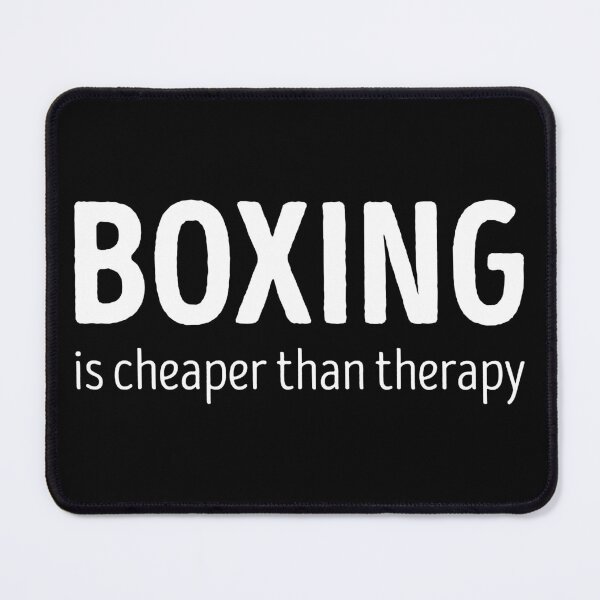 Item preview, Boxing Is Cheaper Than Therapy Funny Boxing Lover designed and sold by RareBunny.