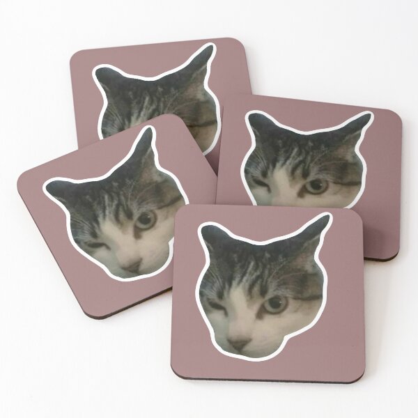 Item preview, MEME - Sneaky Cat Peeking (Collection6-5) designed and sold by MetichaiTH.