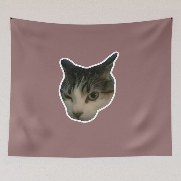 Item preview, MEME - Sneaky Cat Peeking (Collection6-5) designed and sold by MetichaiTH.