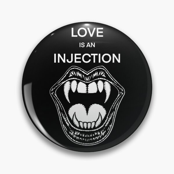 Item preview, LOVE IS AN INJECTION - vampire bites .1 designed and sold by lautir.