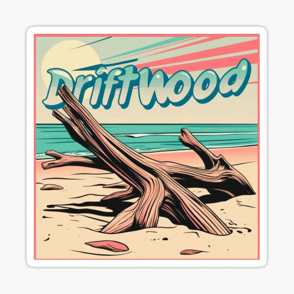 Item preview, Driftwood Beach Sea Ocean Sand Water tree island  designed and sold by CyberPunk2088.