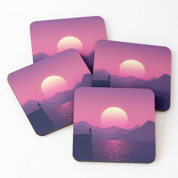 Item preview, Tranquil Eve: Serene Sunset and Solitude designed and sold by AbstractAuraArt.