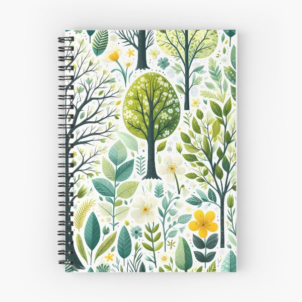 Item preview, Spring Flowers And Trees designed and sold by Funny Vintage Stickers And T-Shirts.