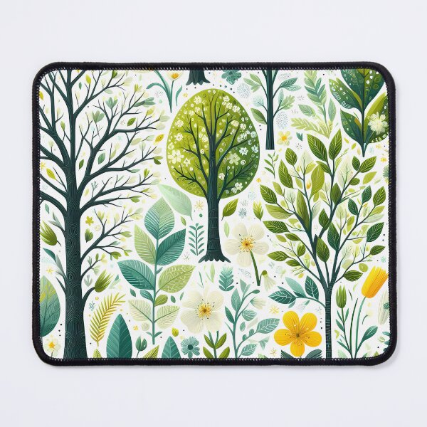 Item preview, Spring Flowers And Trees designed and sold by Funny Vintage Stickers And T-Shirts.