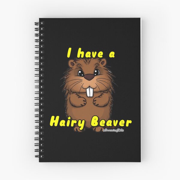 Item preview, I have A Hairy Beaver designed and sold by SwearingKids.