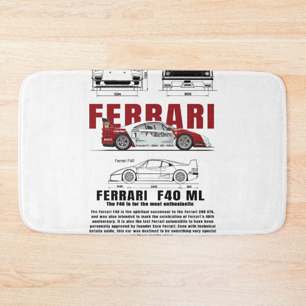 Item preview, Ferrari F40 - Legendary Supercar Art designed and sold by Not Hugo.