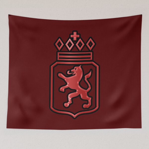 Item preview, Red Dutch Warmblood Horse Brand designed and sold by DappledMoon.