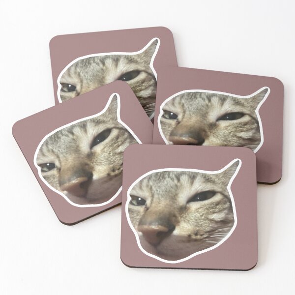 Item preview, MEME - Sleepy Cat Mid-Yawn (Collection6-9) designed and sold by MetichaiTH.