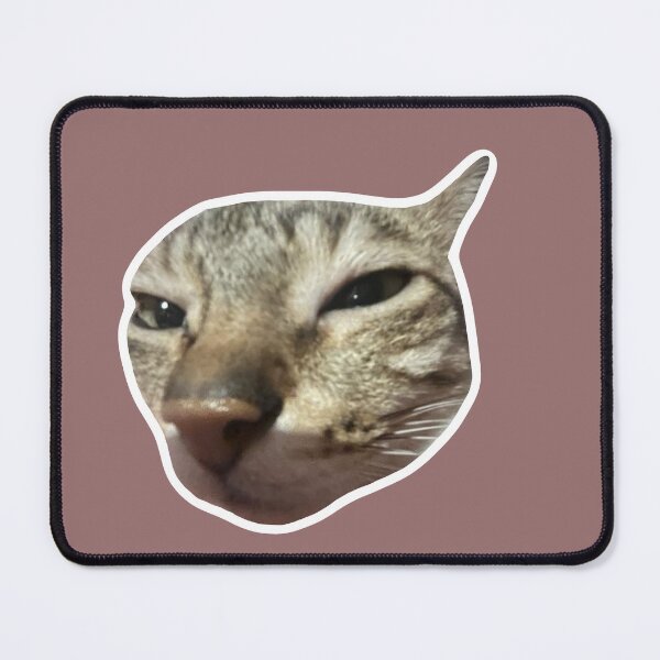 Item preview, MEME - Sleepy Cat Mid-Yawn (Collection6-9) designed and sold by MetichaiTH.