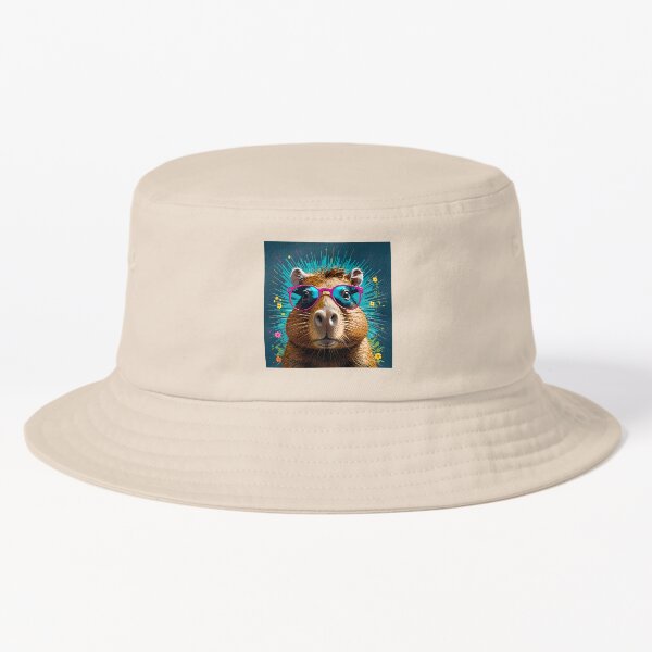 Item preview, Cool pop capybara with sunglasses designed and sold by stableImaginarium.