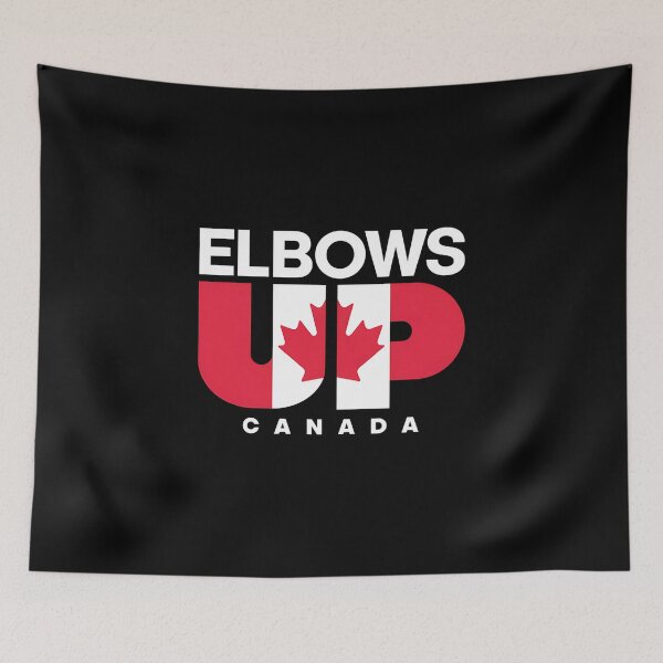 Item preview, Elbows Up Canada - This is the perfect gift for proud Canadians who value independence, fairness, and standing strong against divisive politics. designed and sold by ZyziowskyArt.