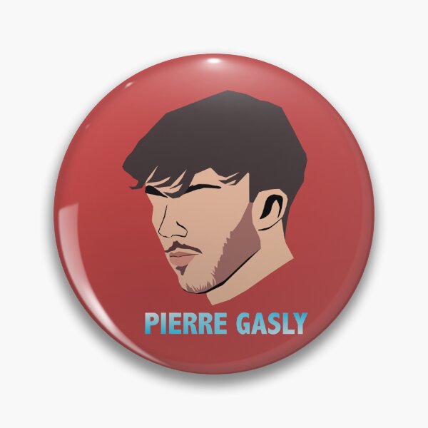 Item preview, Pierre Gasly illustration designed and sold by ZooStateofMind.
