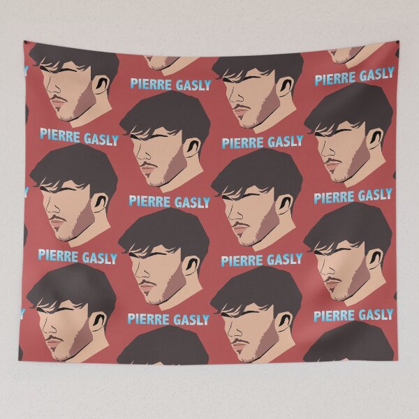Item preview, Pierre Gasly illustration designed and sold by ZooStateofMind.