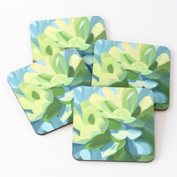 Item preview, Lime & Aqua Abstract  designed and sold by JLSiegleStudio.