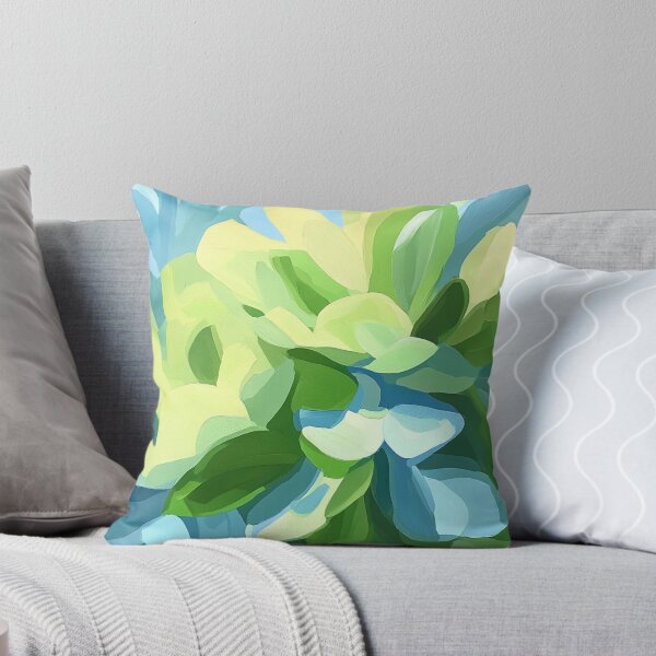 Item preview, Lime & Aqua Abstract  designed and sold by JLSiegleStudio.