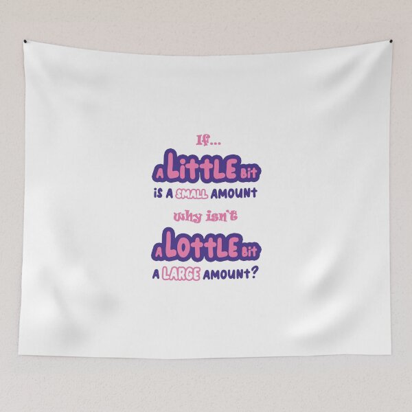 Item preview, A Little or a Lottle? designed and sold by BethsdaleArt.