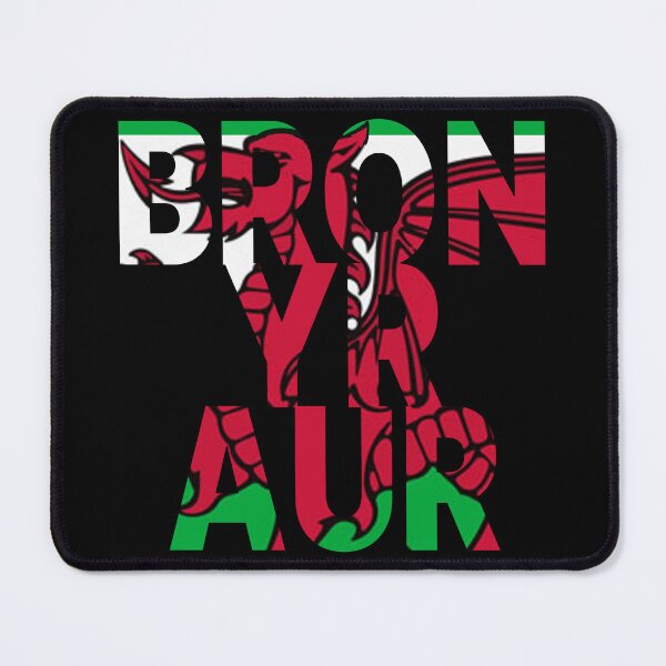 Item preview, BRON-YR-AUR WELSH FLAG 2 designed and sold by Marni Scofidio Desi9ns.