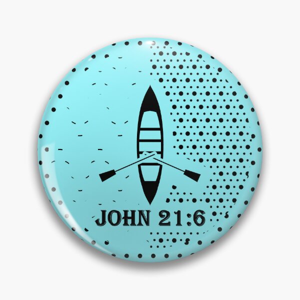 Item preview, John 21:6 - Jesus and his disciples - Bible verse Inspired minimal Abstract Christian Art (Black) designed and sold by ZechJohnRB.
