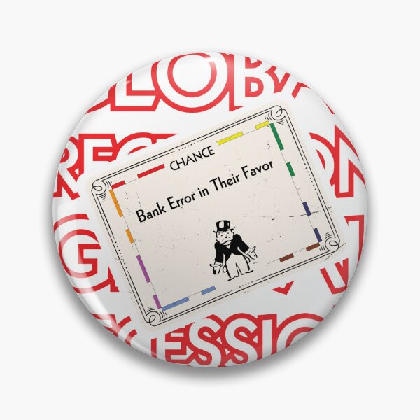 Item preview, Global Recession Gamble - Monopoly Chaos & Capitalist Irony Art designed and sold by CherryGallery.