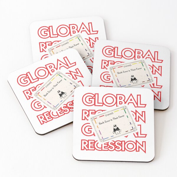 Artikelvorschau, Glücksspiel in der globalen Rezession - Monopolchaos und kapitalistische Ironiekunst entworfen und verkauft von CherryGallery.
