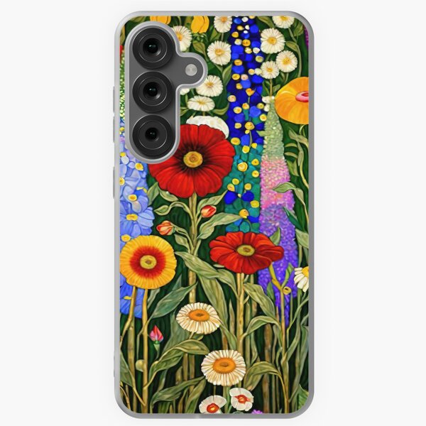 Item preview, Gustav Klimt Flower Garden designed and sold by maniacfitness.