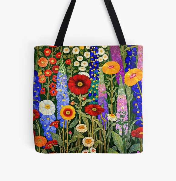 Item preview, Gustav Klimt Flower Garden designed and sold by maniacfitness.