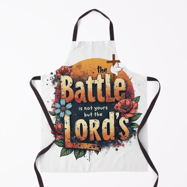 Item preview, THE BATTLE IS NOT YOURS BUT THE LORD'S designed and sold by Faithloveshop.