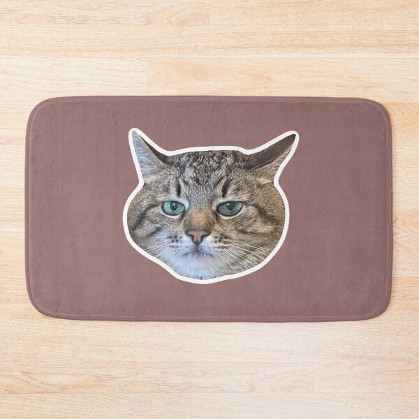 Item preview, MEME - Cool Blue-Eyed Cat with Glassy Stare (Collection6-15) designed and sold by MetichaiTH.
