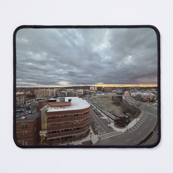 Item preview, Sunset Over Quincy Center designed and sold by BadWolfStudios.