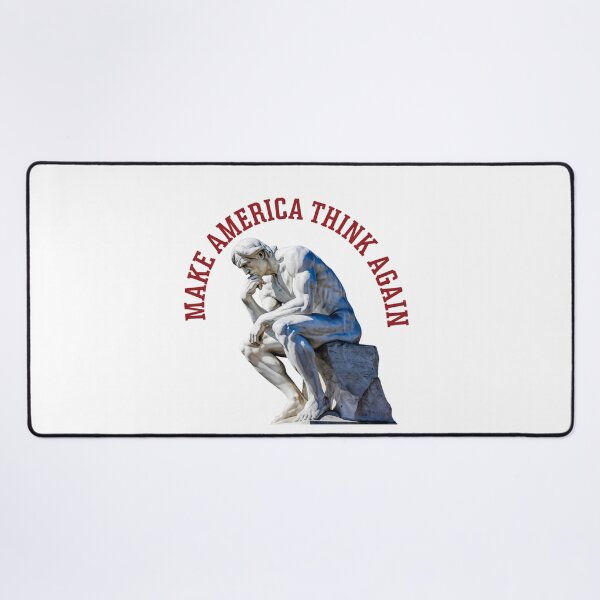 Item preview, Make America think Again, USA, America, Donald Trump, meme, funnyfits70, Humor, Funny, retro, vintages, funny quotes, animal humor, designed and sold by FunnyFits70.