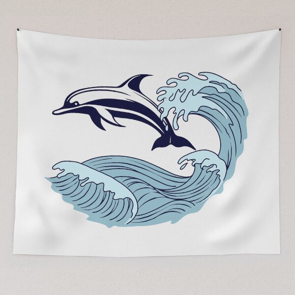 Item preview, dolphin designed and sold by VariousGoodies.