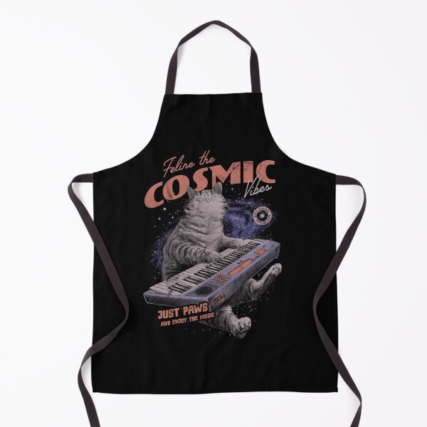 Item preview, Cosmic Vibes Funny Cat Music designed and sold by EduEly.