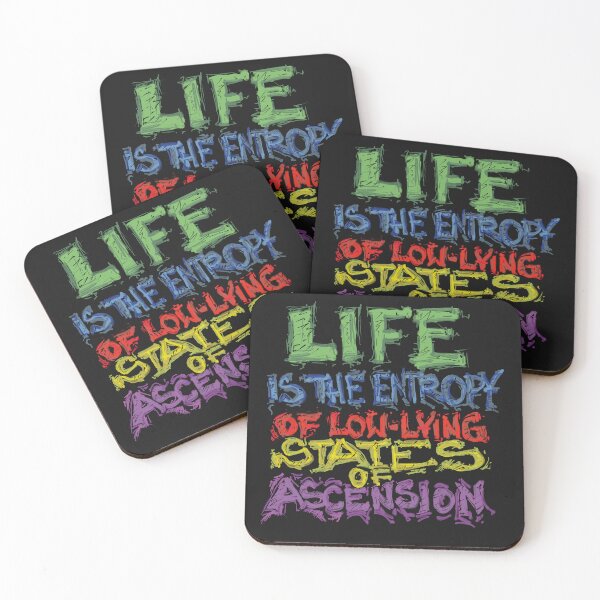 Item preview, Life Is The Entropy Of Low Lying States Of Ascension Color  designed and sold by GregorProjector.