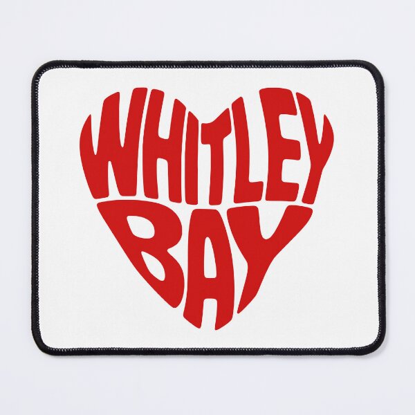Item preview, Whitley Bay Typography (Heart shaped) designed and sold by MerchByCraig.